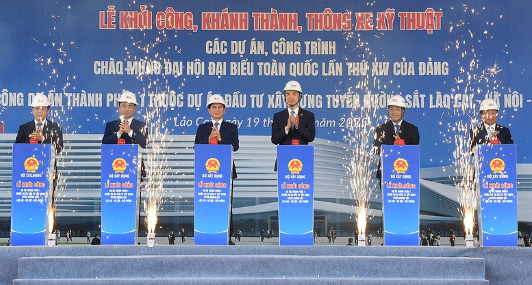 老街-河内-海防铁路沿线5个火车站同时开工建设——图4。 老街-河内-海防铁路沿线5个火车站同时开工建设——图4。